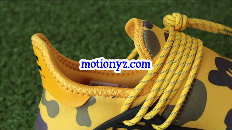 Adidas Pharrell Williams NMD Human Race Camo Bape Yellow